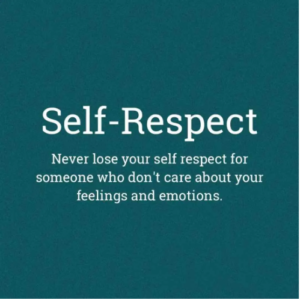 self respect quotes