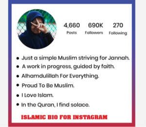 islamic bio for instagram