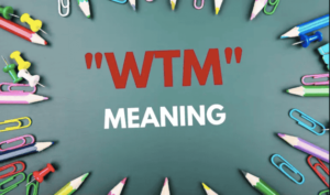 What Does WTM Mean