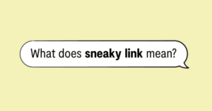 what does sneaky link Mean