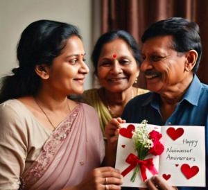 Marriage Anniversary Wishes for Mummy Papa from Daughter