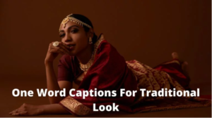 Captions for traditional Look